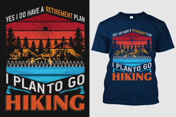 Discover Hiking T-shirt Design 16: A Creative Asset for Adventure Branding