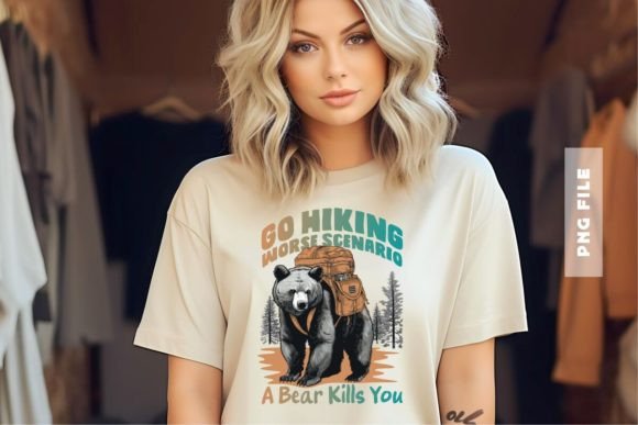 Go Hiking T-shirt Design: A Versatile Asset for Modern Brands