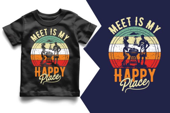 Ultimate BBQ T-Shirt Design Vector Art: A Creative Asset for Grill Masters